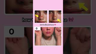 🎀 how to slim your nose 🎀 [upl. by Alroy]