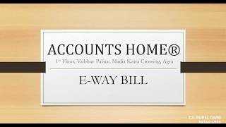 Introduction to EWAY BILL [upl. by Langer362]