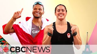 De Grasse Charron chosen as Canadas flagbearers for Paris Olympics opening ceremony [upl. by Apul123]