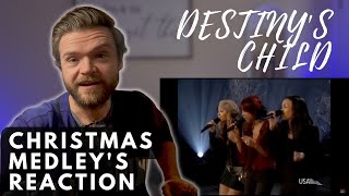 DESTINYS CHILD  CHRISTMAS MEDLEY3 of them  LIVE  REACTION [upl. by Yot]