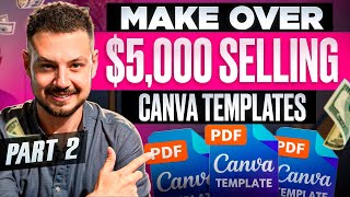 The Secret to Profitable Canva Templates Sell Like a Pro [upl. by Emmi683]