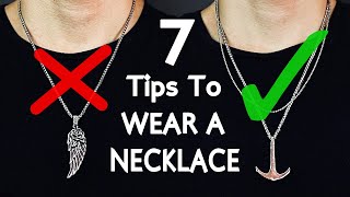 7 Rules For Wearing Necklaces  How to ROCK a Necklace [upl. by Seldan]