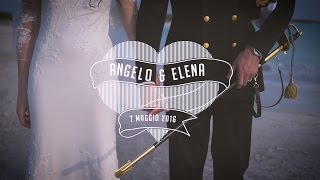 Video Matrimonio Livorno con Drone Villa Margherita Quercianella Angelo  Elena [upl. by Hospers657]