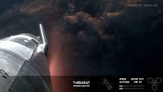 FULL REENTRY SpaceX Starship Flight 4 [upl. by Shishko]