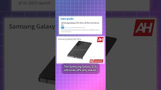 Samsung Galaxy S25 Ultra Just Leaked [upl. by Donaghue]