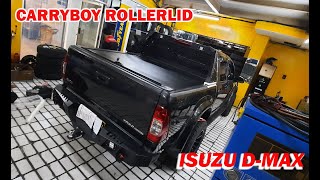 INSTALATION ROLLERLID CARRYBOY CB744 ISUZU DMAX 2005 [upl. by Auberta]