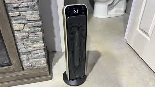 DREO Space Heater 25” Review [upl. by Ilehs782]