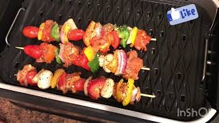 Shish Kabobs cooked on an indoor Power XL Grill [upl. by Vivl]