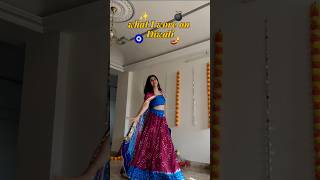 What I wore on Diwali 🧿 ✨ Songs for Diwali [upl. by Alburg]