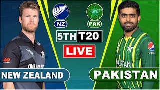 PAK Vs NZ Live  Pakistan Vs New Zealand 2024  PAK vs NZ 5th T20 Match Live Score Only [upl. by Eatnod576]