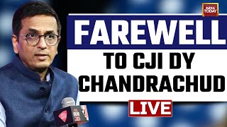 Supreme Court Bar Association Bids Farewell To CJI DY Chandrachud  India Today News [upl. by Amaty]