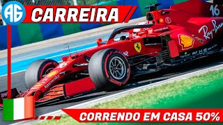 F1 2021 CARREIRA 64 GP DA EMILIAROMAGNA  CORRENDO AO VIVO EM IMOLA 50 PortuguêsBR [upl. by Anytsirk865]