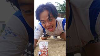 Found a delicious milk candy snack but ran away shorts shortvideo viralvideo [upl. by Gates457]