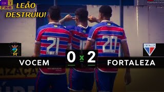 Vocem x Fortaleza  Melhores Momentos  Copinha 2024 [upl. by Adne379]