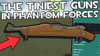 I MADE THE SMALLEST GUNS IN PHANTOM FORCES [upl. by Venus203]