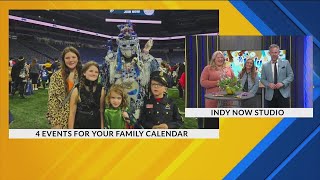 4 Events for Your Family Calendar with Indy with Kids  92524 [upl. by Eilegna]