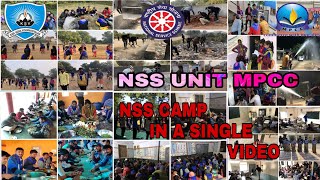 NSS CAMP IN A SINGLE VIDEO  NSS SONG  NSS UNIT  MPCC [upl. by Nickolai768]