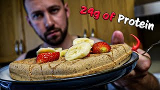 How to make a High protein waffle in the Ninja Waffle maker [upl. by Gilges899]