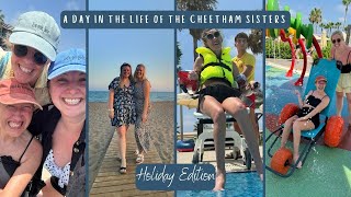 A day in the life of The Cheetham Sisters  HOLIDAY EDITION [upl. by Lyrpa357]