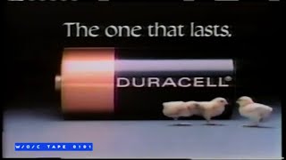 Duracell Batteries Commercial Compilation  1990 [upl. by Scotney]