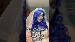 Take off my makeup with me corpsebride frp takeoffmymakeup movie blowup  halloween [upl. by Jecho]