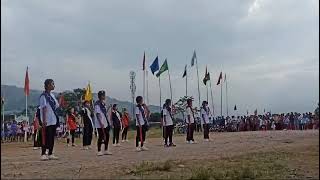 Khiamniungan students Lahe NSO sports [upl. by Romaine522]