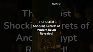 The 5 Most Shocking Secrets of Ancient Egypt Revealedancientegypt [upl. by Perreault]