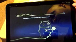 Motorola Xoom Tablet Unboxing Review [upl. by Elberta275]