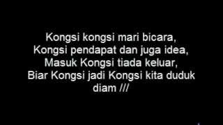 Joe Flizzow  Kongsi Lirik HD [upl. by Lleder54]