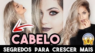 15 DICAS para seu cabelo crescer mais rápido  Gabriela Capone 4em1 [upl. by Tutto350]