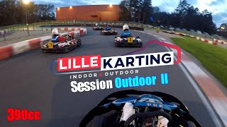 Lille Karting Outdoor II avec les Unagi 390cc 3 caméras [upl. by Pulcheria]