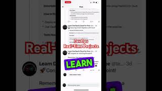 DevOps Real Time Projects devopsroadmap devops devopstutorial [upl. by Margherita]