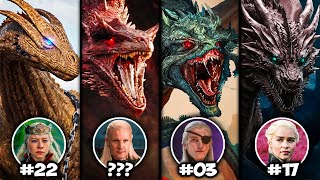 All 31 Dragons amp Their Riders in HOUSE OF THE DRAGON Explained  Game of Thrones Entire Lore [upl. by Euqinaj958]