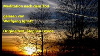 Meditation nach dem Tod Wolfgang Ignatz [upl. by Eirena404]