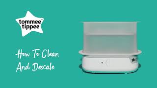 Tommee Tippee  Electric Steam Steriliser How To Descale [upl. by Razaile]