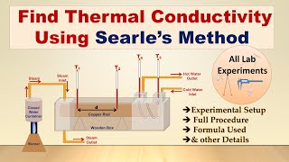 Searles Experiment  Thermal Physics Lab  Experiment amp Practical File [upl. by Engeddi947]