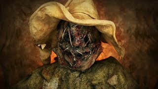 Scary Scarecrow Makeup Tutorial amp Costume DIY  Halloween 2018  Madalyn Cline [upl. by Adniles543]