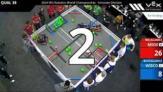 VEXU Worlds 2024 Innovate Q38 [upl. by Eamanna]