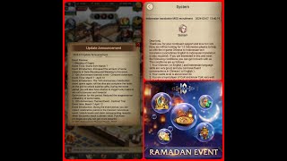 Clash of Kings All Ramadan events and MOD recruitment [upl. by Oletha224]