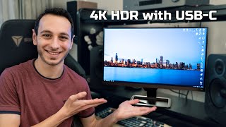 BenQ EW2780U review 4K HDR monitor with USBC [upl. by Renita]