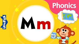 Phonics Song  Letter Mm  Phonics sounds of Alphabet  Nursery Rhymes for Kids [upl. by Elbertine766]