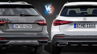 MercedesBenz CClass AllTerrain vs Audi A4 Allroad  OFF ROAD Exterior and Interior comparison [upl. by Oker]