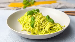 Spaghetti mit Erbsenpesto 🫛🧀 🍝 EinfachTasty EinfachTastyRezept spaghetti pesto schnellesrezept [upl. by Tymes]