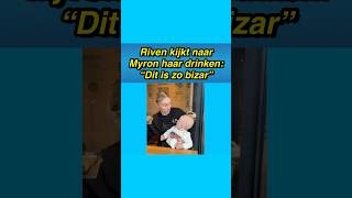 😂🍹 Riven kijkt naar Myron haar drinken Enzo Knol 🎥 EnzoKnol enzoknol myron riven vlog [upl. by Aihcela]