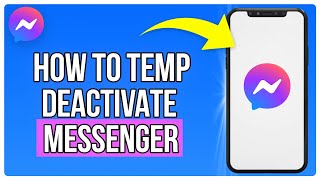 How To Deactivate Messenger Temporarily 2024 [upl. by Howes]