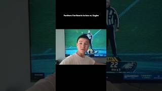 Panthers Fan Reacts to loss vs Eagles NFL Week 14 philadelphiaeagles nfl [upl. by Neeli24]