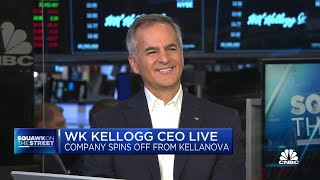 WK Kellogg CEO on spinoff from Kellanova and growth prospects [upl. by Rennoc182]