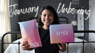 IPSY JANUARY 2024  Glam Bag amp Boxycharm Unboxing [upl. by Ernaline503]