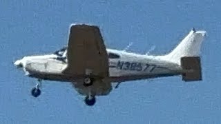 Piper PA28161 N38577 Touch and Go at Brookhaven Calabro Airport [upl. by Uziel]