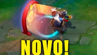 😂 WTF Nova skin do ORNN CONDUTOR de TRENS [upl. by Leen]